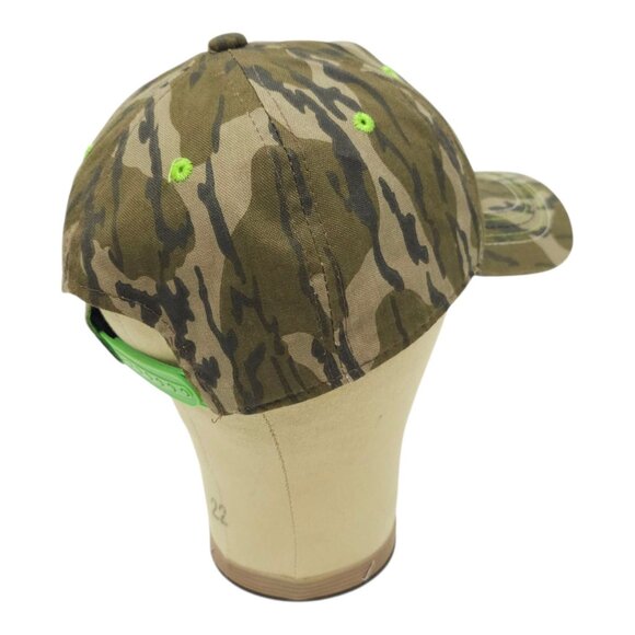 Mossy Oak Camo Snapback Cap Hat Embroidered Logo Contrast Stitch Baseball Hunter - Picture 12 of 13